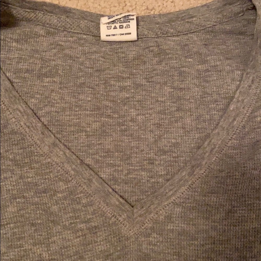 Pink by Victoria’s Secret v-neck thermal - Picture 4 of 6